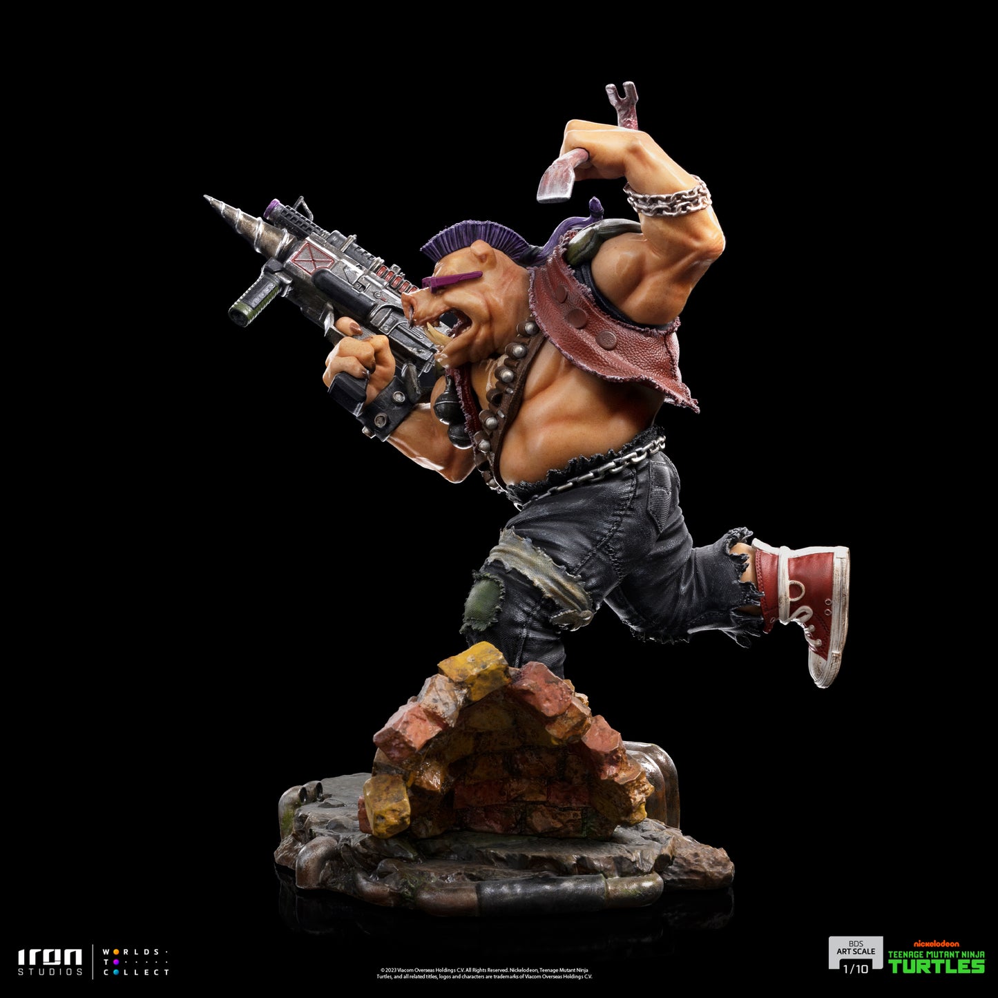 Iron Studios Teenage Mutant Ninja Turtles Bebop BDS Art Scale 1/10 Statue