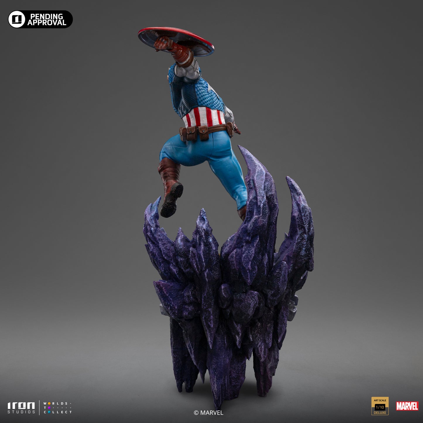 Iron Studios Marvel Captain America Deluxe Art Scale 1/10 Statue