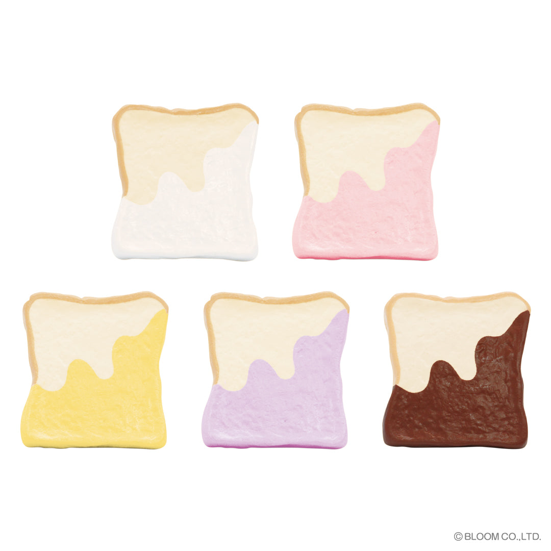 iBloom Squishy Milk Toast Mini Milky Color Blind Box Kawaii Soft Scented Slow Rising Stress Relief