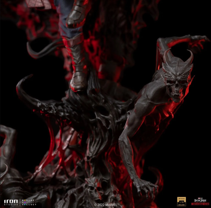 Iron Studios Marvel Doctor Strange in the Multiverse of Madness Dead Defender Strange Deluxe Art Scale 1/10 Statue