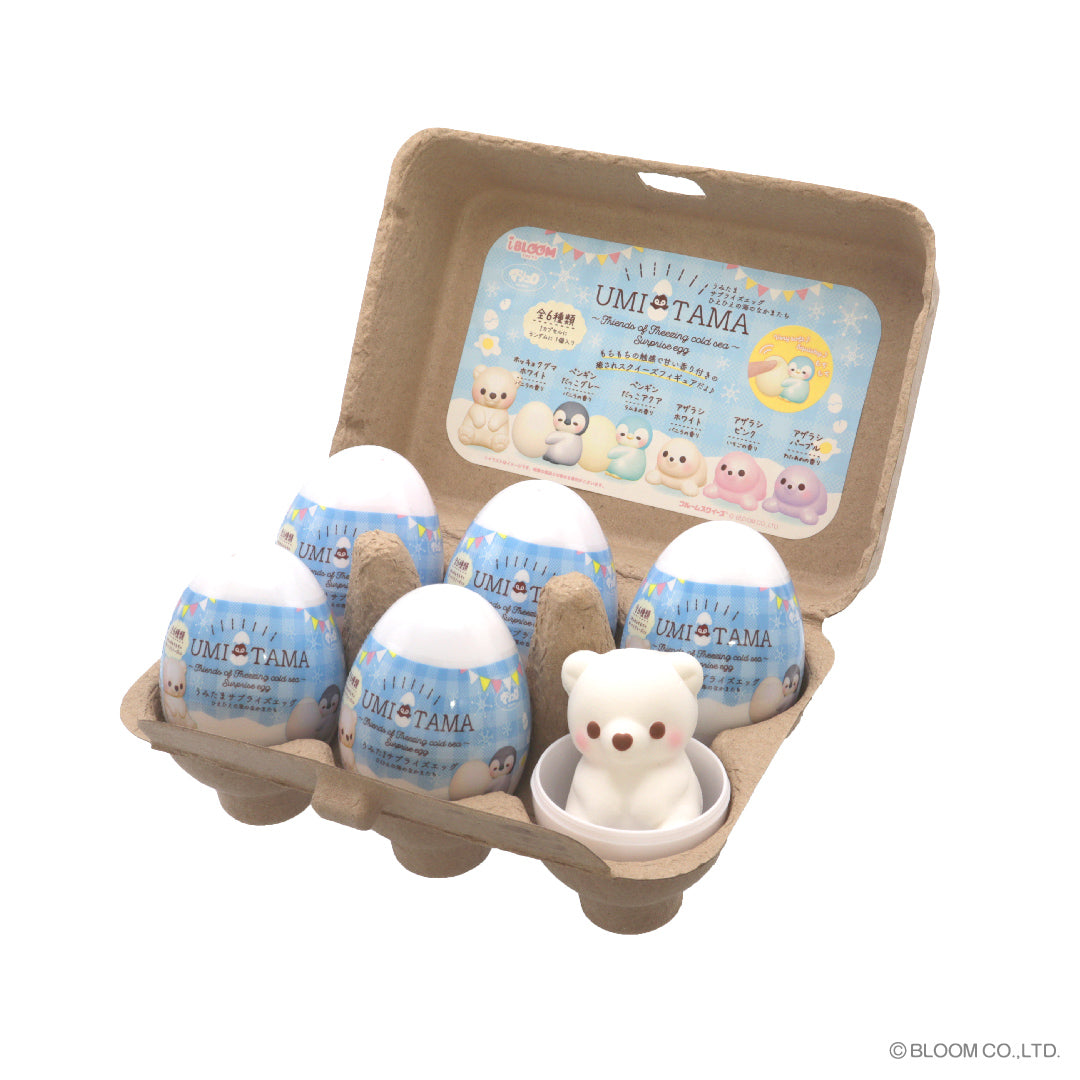iBloom Squishy Umitama Surprise Egg Blind Box Kawaii Soft Scented Slow Rising Stress Relief