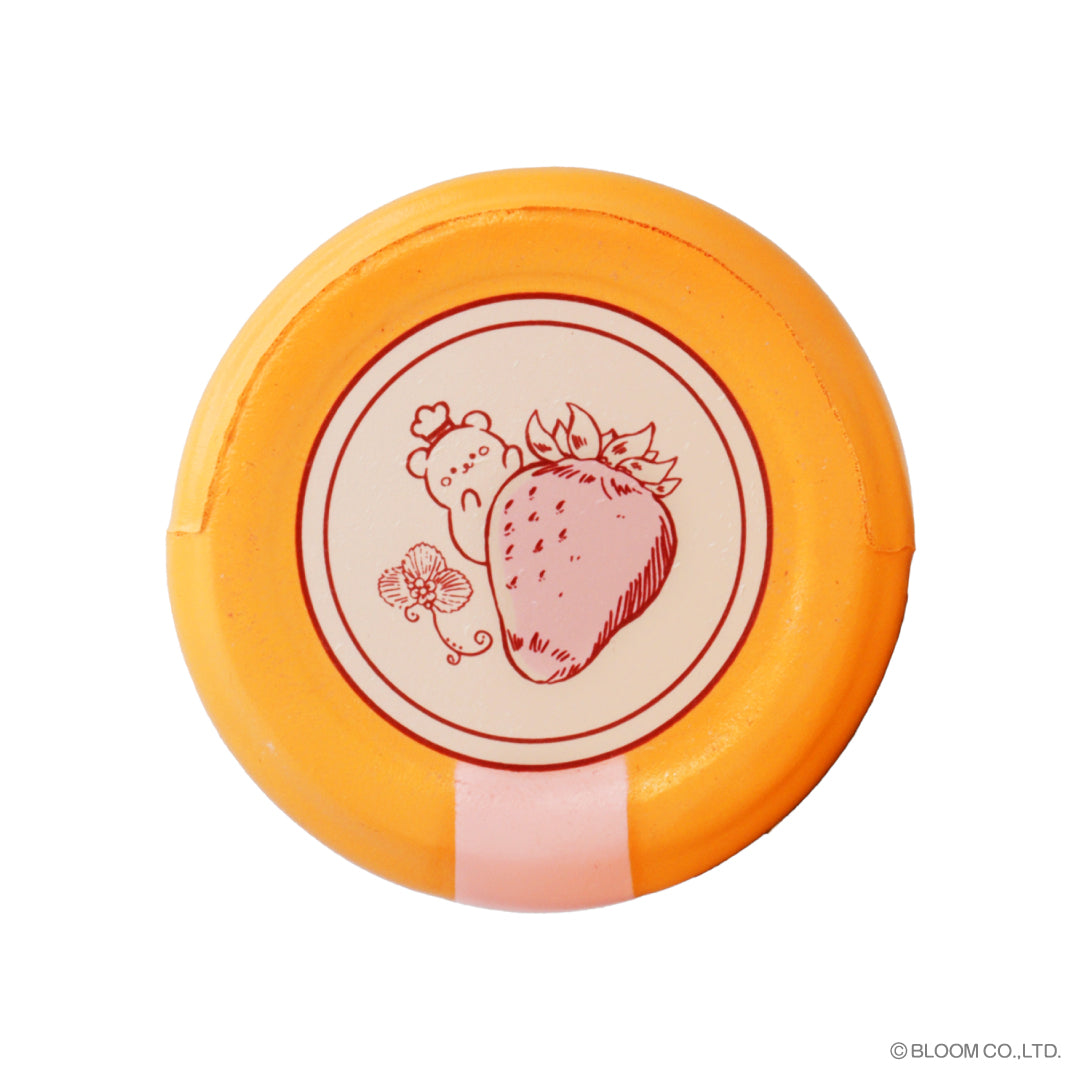 iBloom Squishies Fluffy Bottle Collection Strawberry Jam Red Kawaii Soft Scented Slow Rising Stress Relief