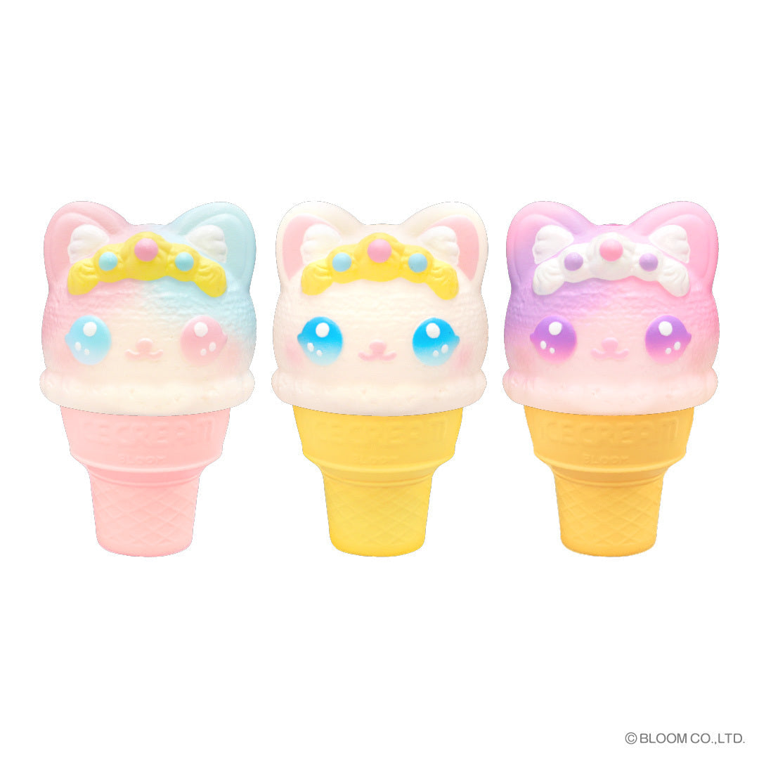 iBloom Squishy Angel Cat Ice Cream Kawaii Soft Scented Slow Rising Stress Relief