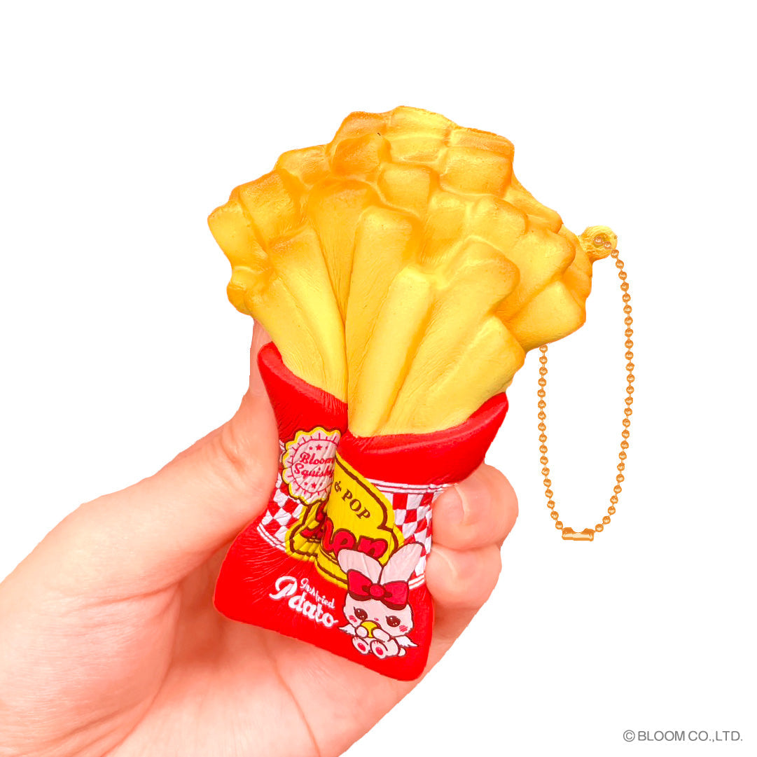 iBloom Squishy French-fried Potato Red Angel Bunny Kawaii Soft Scented Slow Rising Stress Relief