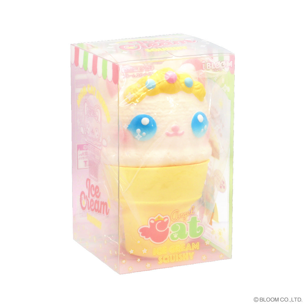 iBloom Squishy Angel Cat Ice Cream Kawaii Soft Scented Slow Rising Stress Relief