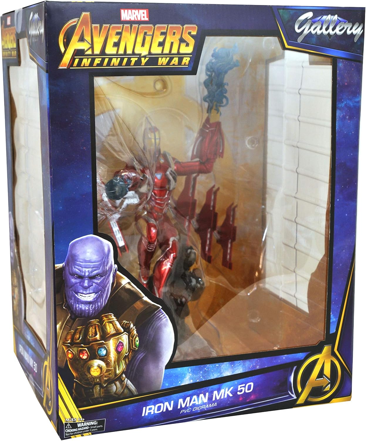 Diamond Select Toys Marvel Iron Man MK50 Avengers 3 Gallery PVC Figure