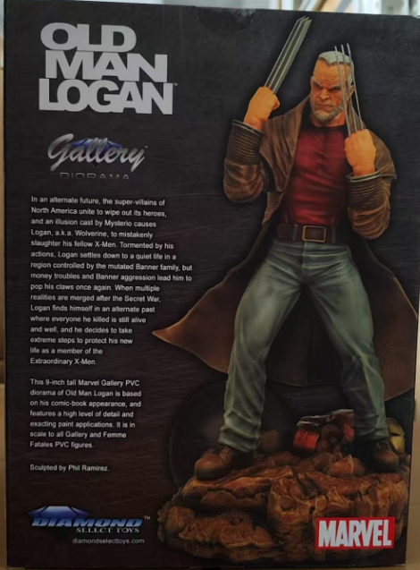 Diamond Select Toys Marvel Comics Old Man Logan Gallery PVC Statue