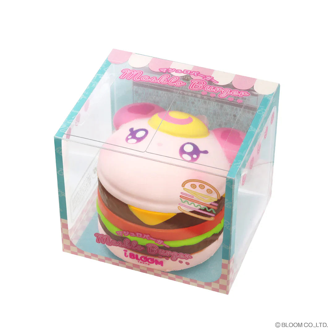 iBloom Squishy Mashlo Burger Lollipop Girl Kawaii Soft Scented Slow Rising Stress Relief