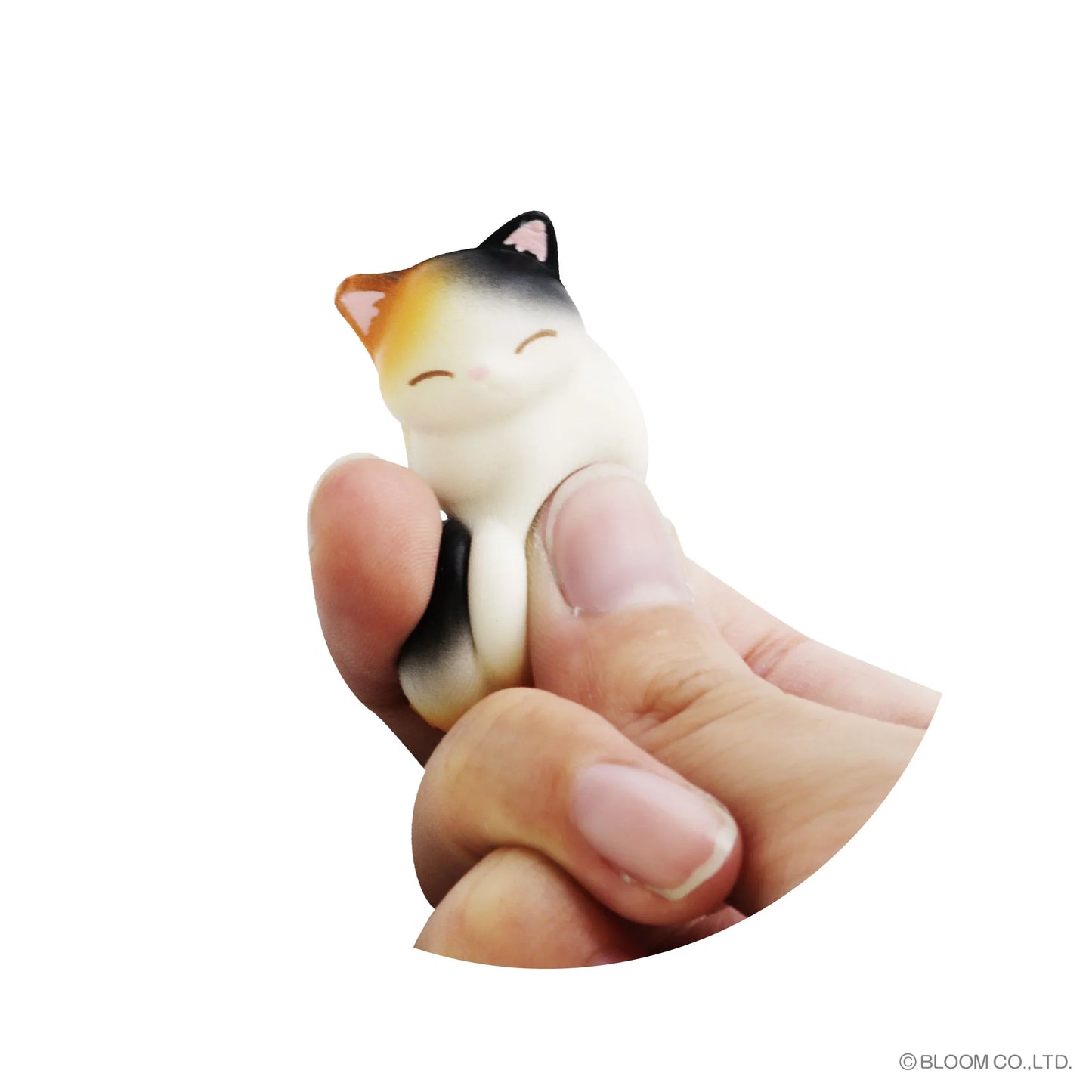 iBloom Squishy ★Capsule Toys★ Cuddly Sleeping Cats 2 Kawaii Soft Scented Slow Rising Stress Relief