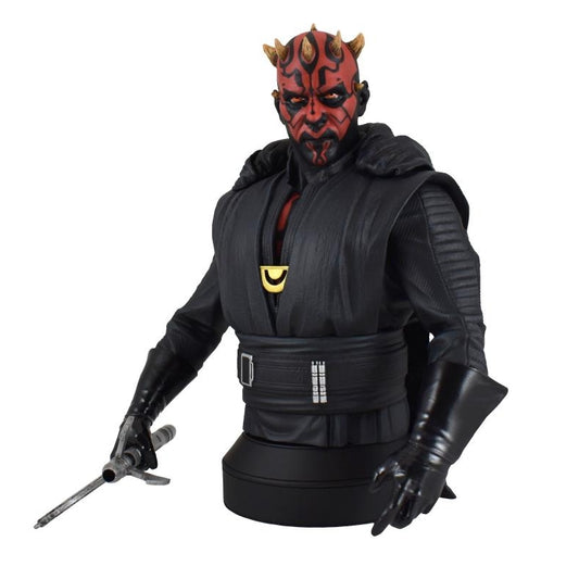 Diamond Select Toys Star Wars Darth Maul Crimson Dawn 1/6 Scale Bust