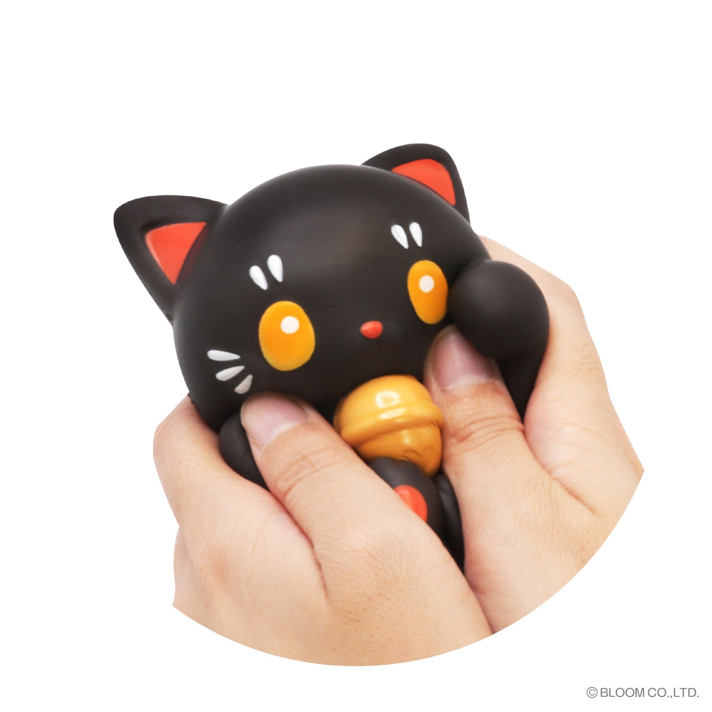 iBloom Squishy Fukumochi Maneki-Neko Lucky Cat Kawaii Soft Scented Slow Rising Stress Relief