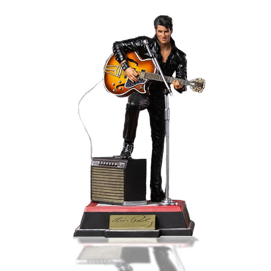 Iron Studios Elvis Presley Comeback Deluxe Art Scale 1/10 Statue