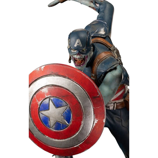 Iron Studios Marvel What If…? Captain America Zombie Art Scale 1/10 Statue