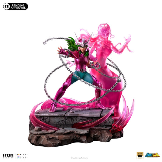 Iron Studios Saint Seiya Andromeda Shun Deluxe Art Scale 1/10 Statue