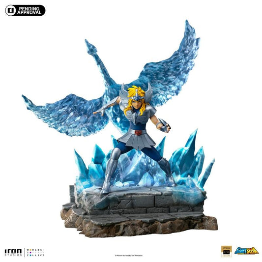Iron Studios Saint Seiya Cygnus Hyoga Deluxe Art Scale 1/10 Statue