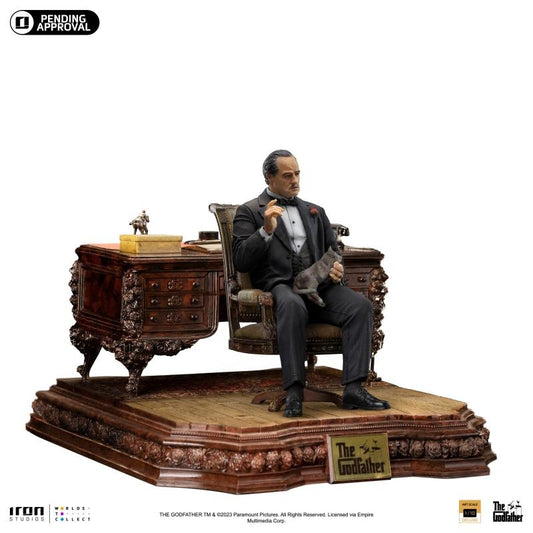 Iron Studios The Godfather Don Vito Corleone Deluxe Art Scale 1/10 Statue