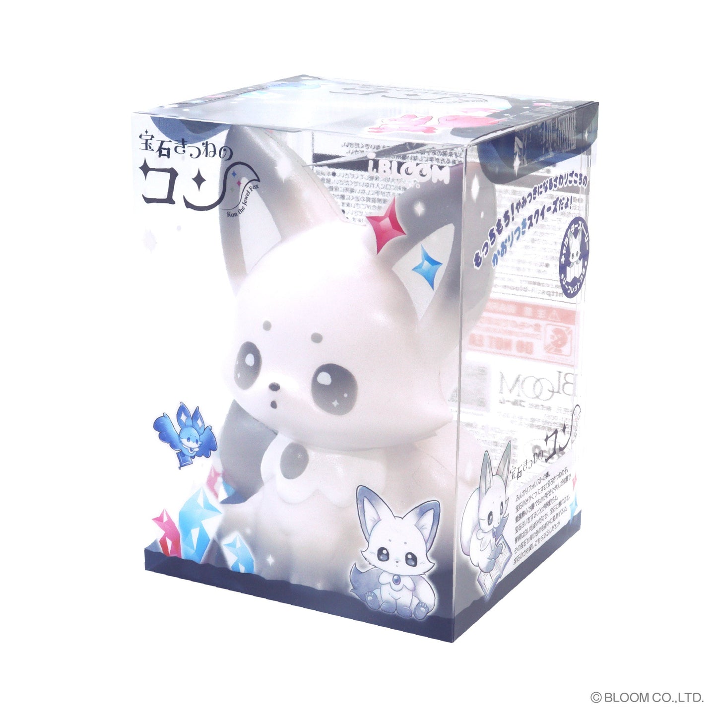 iBloom Squishy Kon the Jewel Fox Kawaii Soft Scented Slow Rising Stress Relief