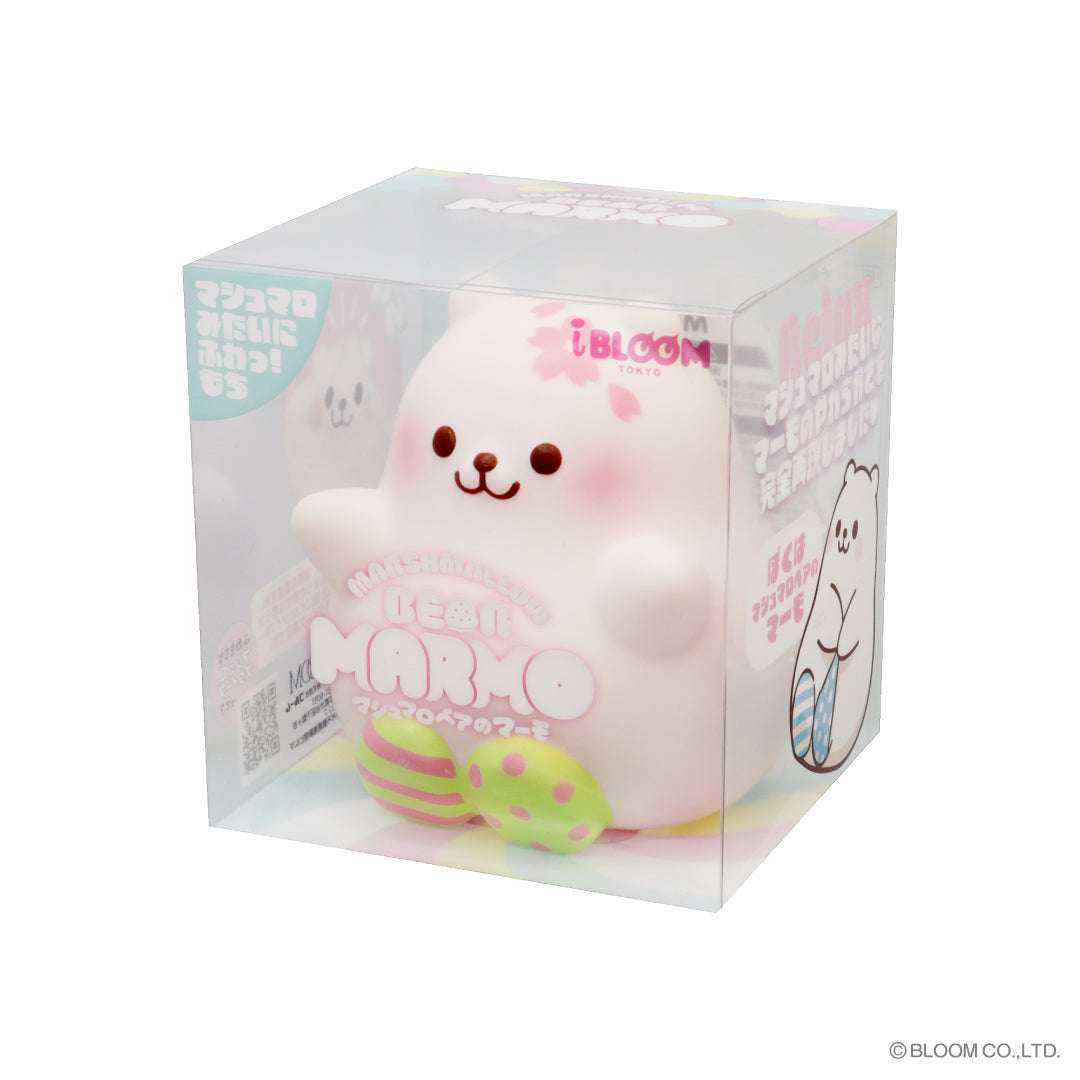 iBloom Squishy Marmo the Marshmallow Bear Kawaii Soft Scented Slow Rising Stress Relief