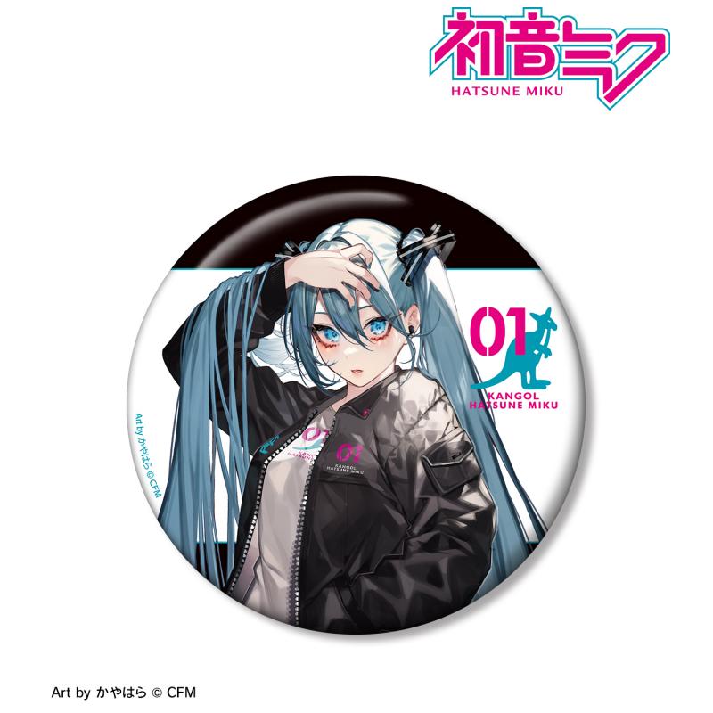 Hatsune Miku x Kangol Collab Art by Kayahara New Illustration Vol.1 100mm Can Badge Anime Merch