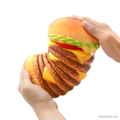 iBloom Squishy Big Burger Tower Kawaii Soft Scented Slow Rising Stress Relief