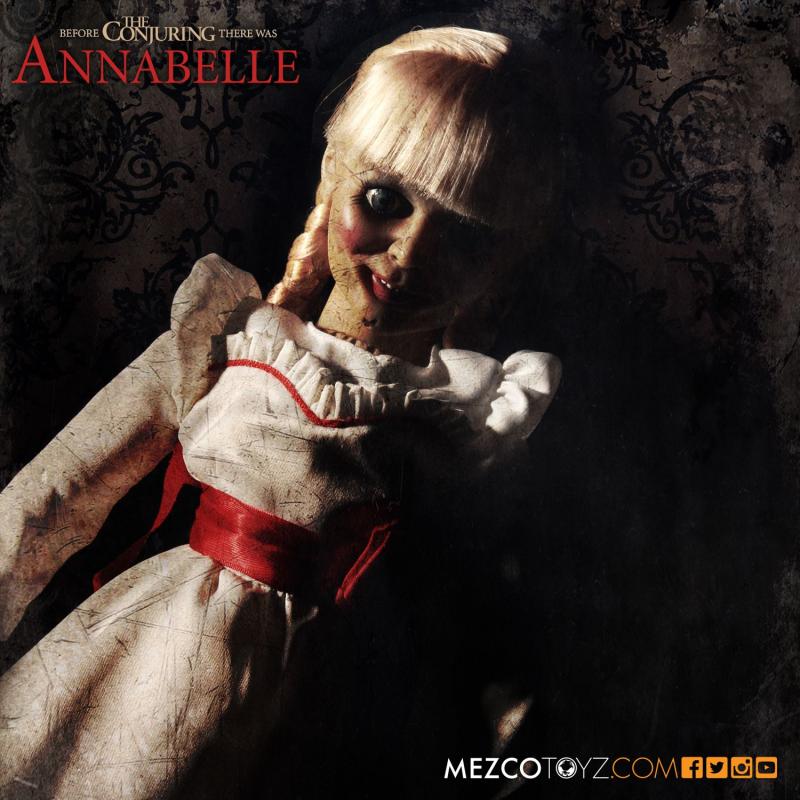 Mezco The Conjuring Universe Annabelle Prop Replica Figure