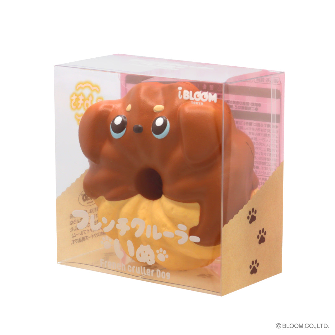 iBloom Squishy French Cruller Dog Kawaii Soft Scented Slow Rising Stress Relief