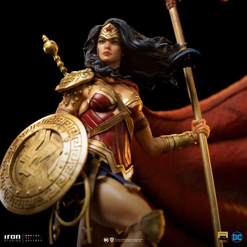Iron Studios DC Wonder Woman Unleashed BDS Art Scale 1/10 Statue