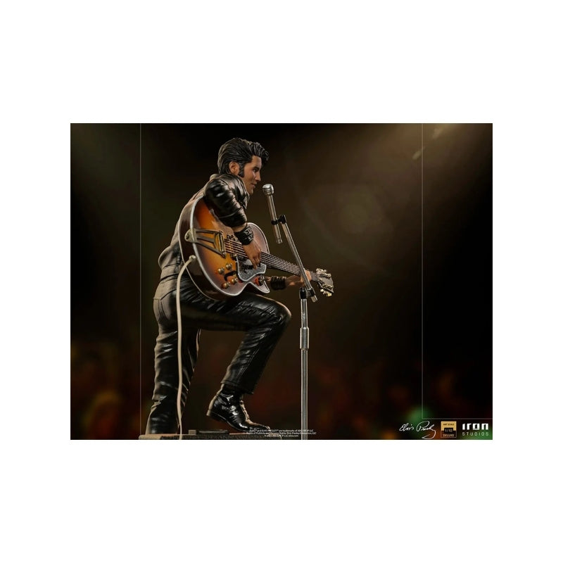 Iron Studios Elvis Presley Comeback Deluxe Art Scale 1/10 Statue