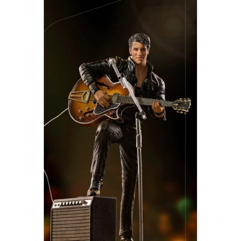 Iron Studios Elvis Presley Comeback Deluxe Art Scale 1/10 Statue