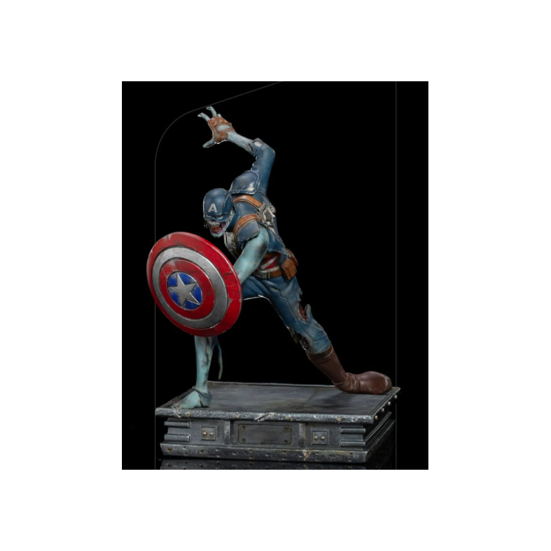 Iron Studios Marvel What If…? Captain America Zombie Art Scale 1/10 Statue