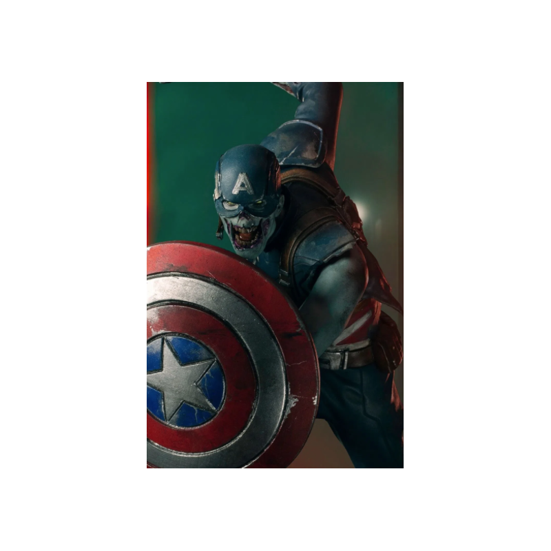 Iron Studios Marvel What If…? Captain America Zombie Art Scale 1/10 Statue