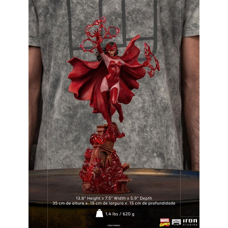 Iron Studios Marvel X-Men Scarlet Witch BDS Art Scale 1/10 Statue