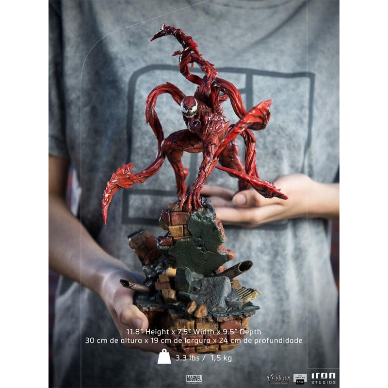 Iron Studios Marvel Comics Carnage BDS Art Scale 1/10 Statue