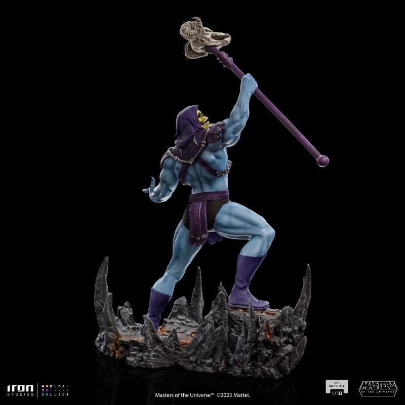 Iron Studios Masters of the Universe Skeletor BDS Art Scale 1/10 Statue