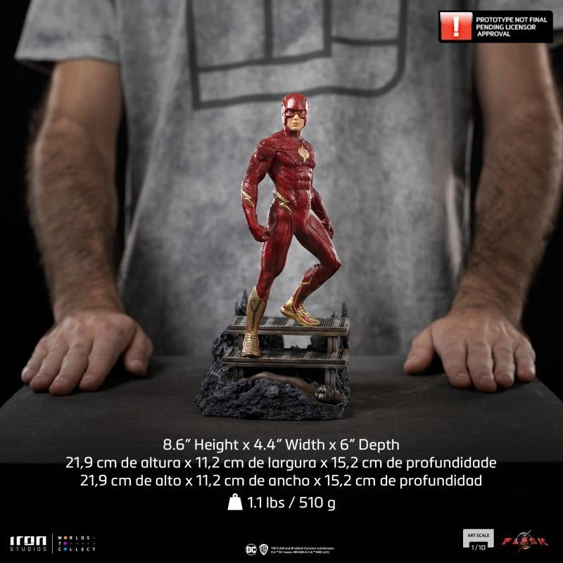 Iron Studios DC The Flash Movie The Flash Art Scale 1/10 Statue