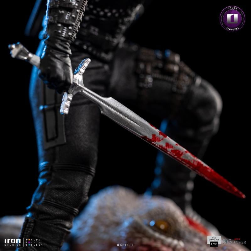 Iron Studios The Witcher Geralt of Rivia BDS Art Scale 1/10 Statue
