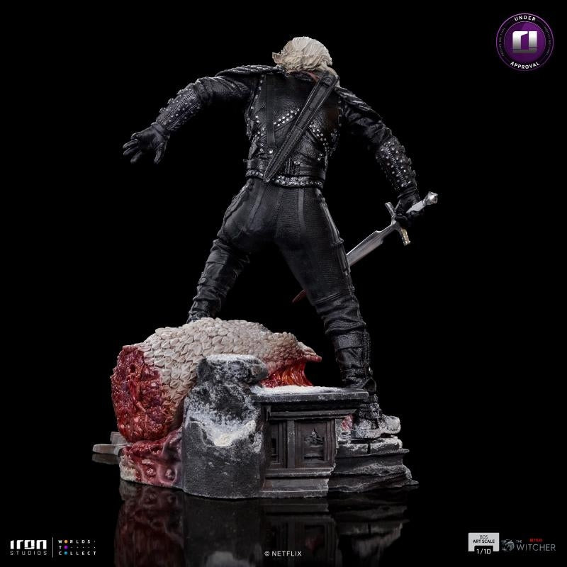 Iron Studios The Witcher Geralt of Rivia BDS Art Scale 1/10 Statue