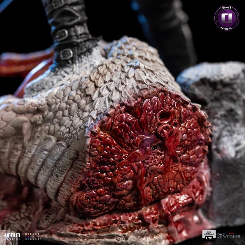 Iron Studios The Witcher Geralt of Rivia BDS Art Scale 1/10 Statue