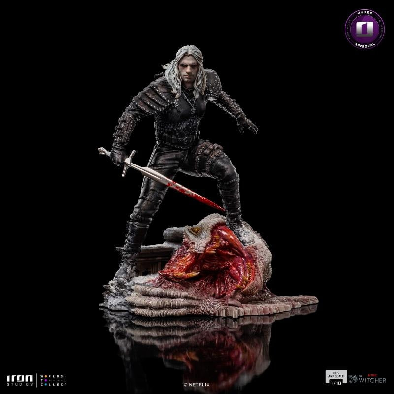 Iron Studios The Witcher Geralt of Rivia BDS Art Scale 1/10 Statue