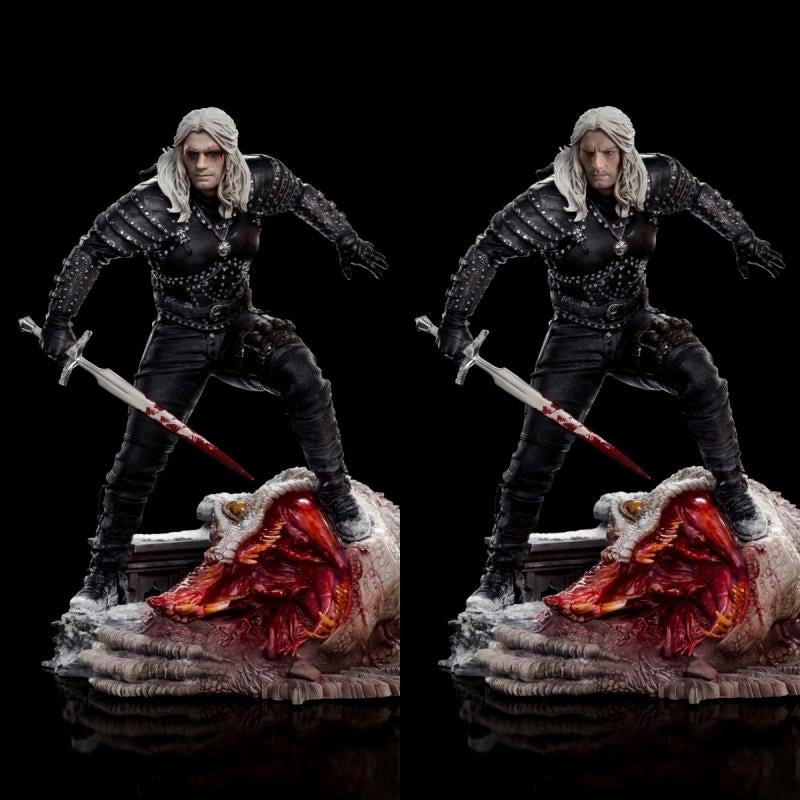 Iron Studios The Witcher Geralt of Rivia BDS Art Scale 1/10 Statue