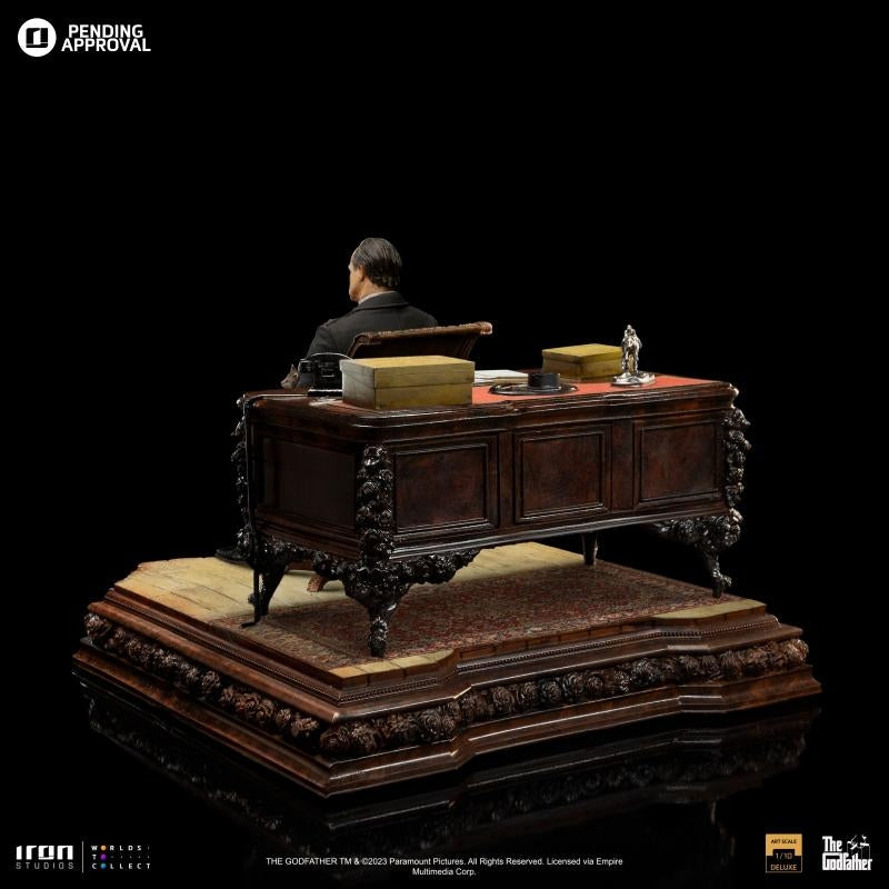 Iron Studios The Godfather Don Vito Corleone Deluxe Art Scale 1/10 Statue