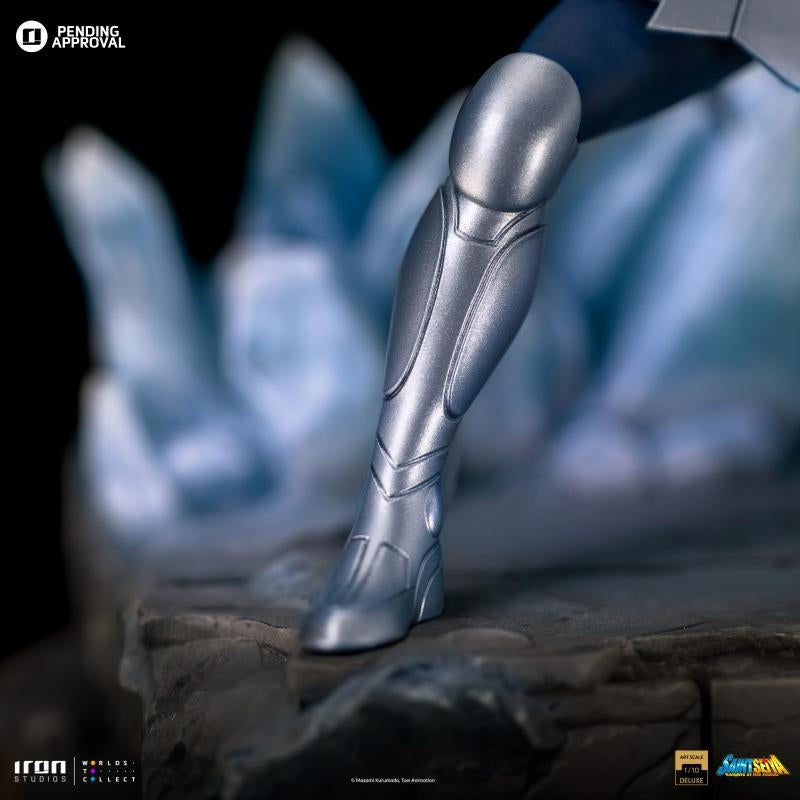 Iron Studios Saint Seiya Cygnus Hyoga Deluxe Art Scale 1/10 Statue
