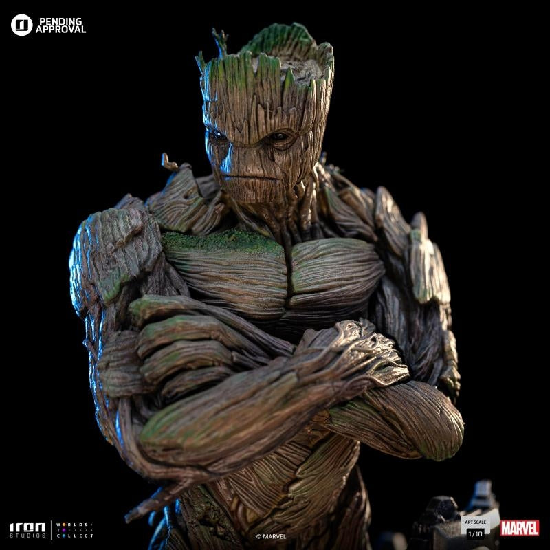 Iron Studios Marvel Guardians of the Galaxy Vol. 3 Groot Art Scale 1/10 Statue