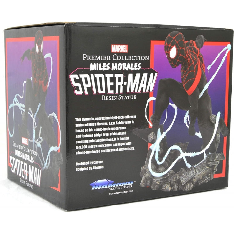 Diamond Select Toys Marvel Miles Morales Premier Collection Statue