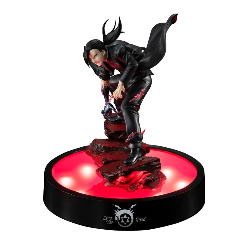 MegaHouse Fullmetal Alchemist: Brotherhood Yao Lin Greed G.E.M. Series Anime Figure