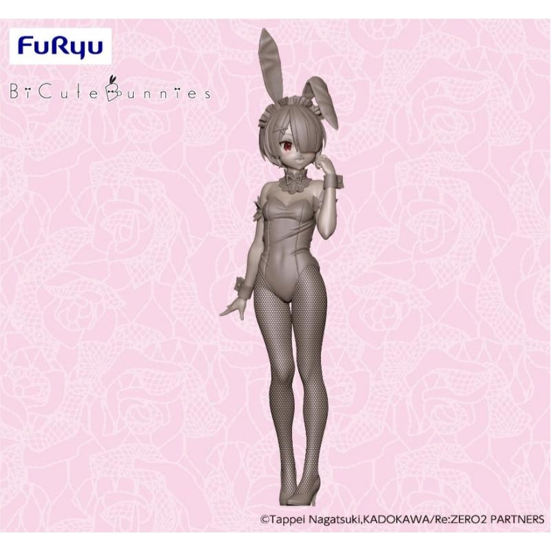 FuRyu Re:Zero − Starting Life in Another World Ram BiCute Bunnies Anime Figure