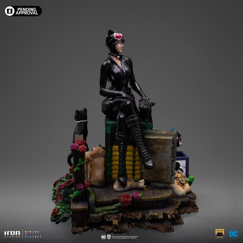 Iron Studios DC Comics Catwoman (Gotham City Sirens Deluxe Ver.) Art Scale 1/10 Statue