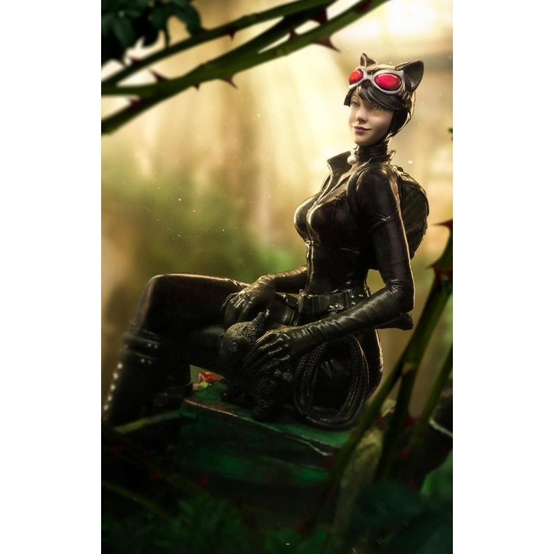 Iron Studios DC Comics Catwoman (Gotham City Sirens Deluxe Ver.) Art Scale 1/10 Statue