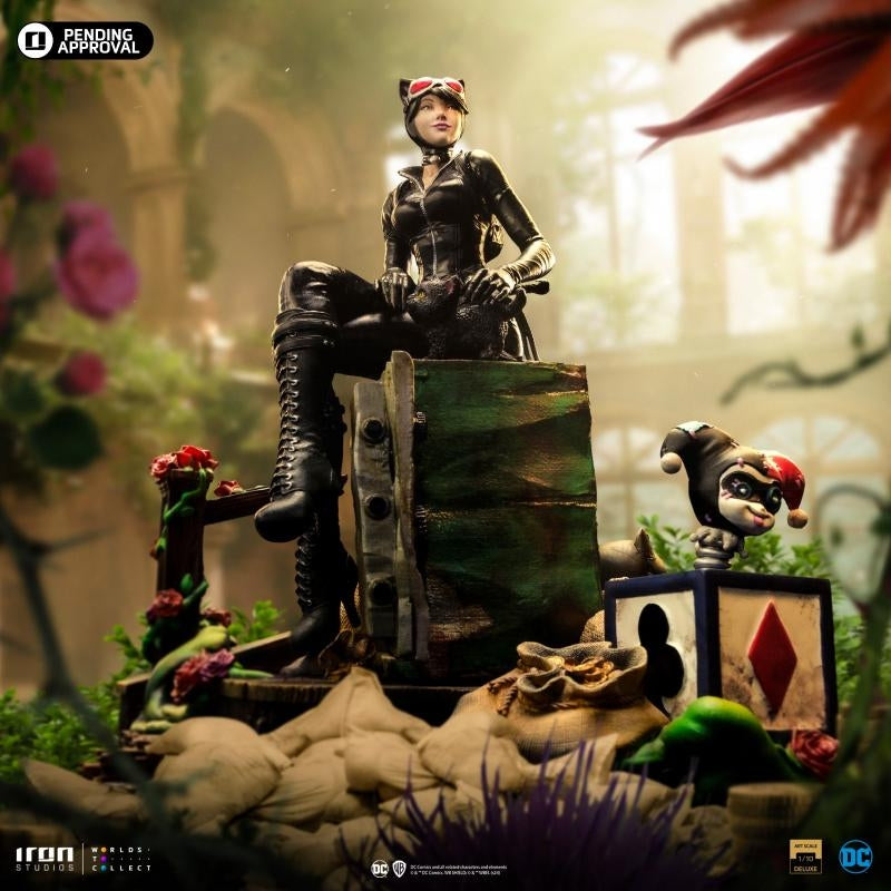 Iron Studios DC Comics Catwoman (Gotham City Sirens Deluxe Ver.) Art Scale 1/10 Statue