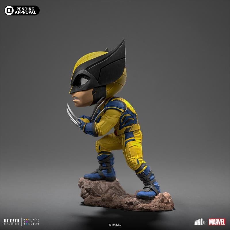 Iron Studios Deadpool & Wolverine Wolverine MiniCo Statue